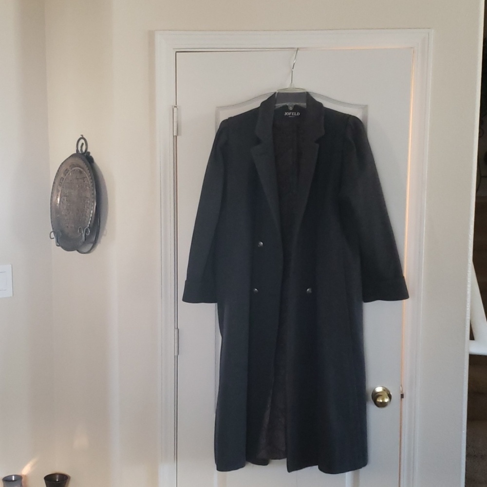 Jofeld Gray Wool Coat